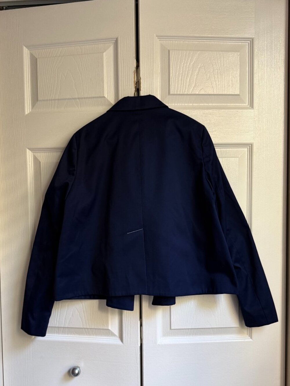 Contrasting stitch jacket - Picture 9 of 10